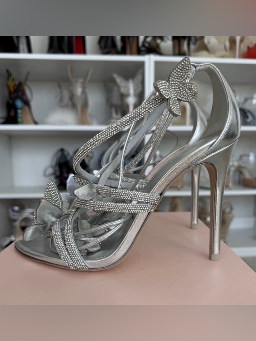 NEW Sophia Webster Vanessa, Crystal Heels 39